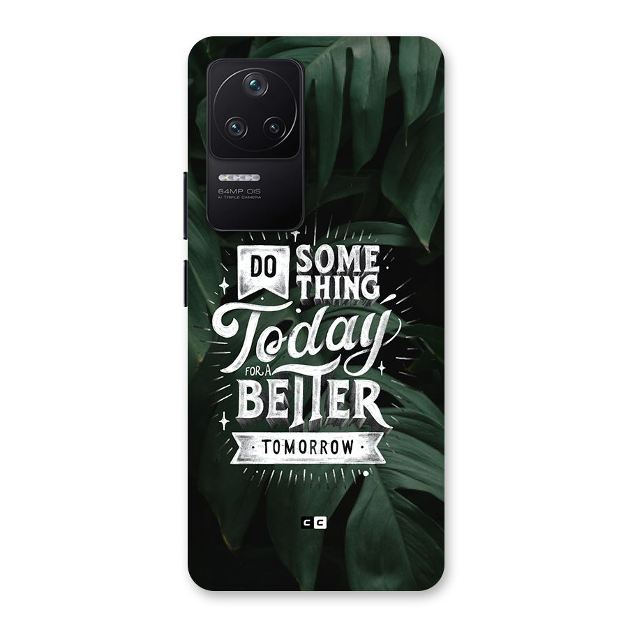 Do Something Back Case for Poco F4 5G