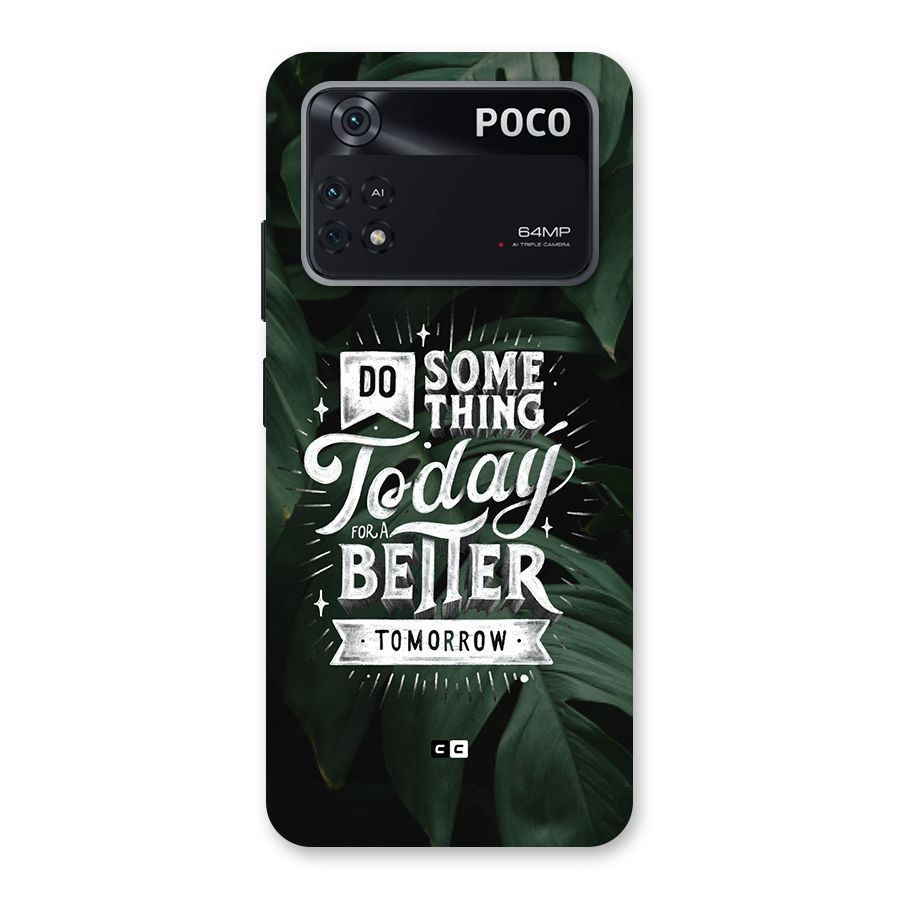 Do Something Back Case for Poco M4 Pro 4G