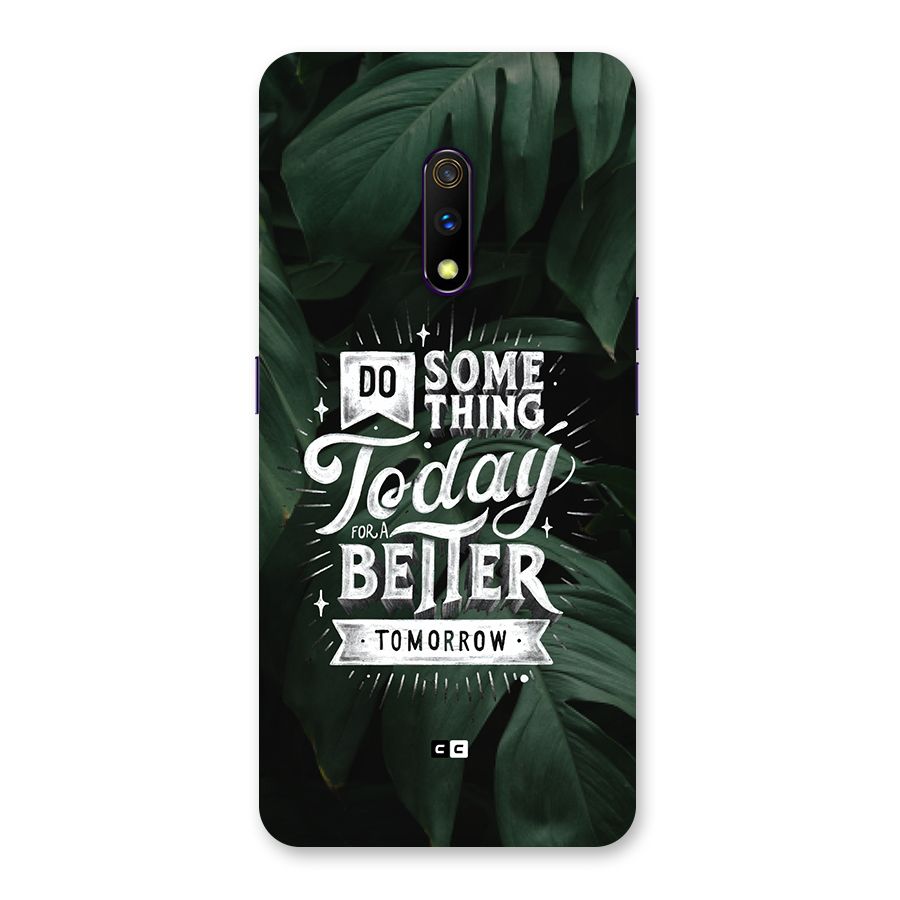 Do Something Back Case for Realme X