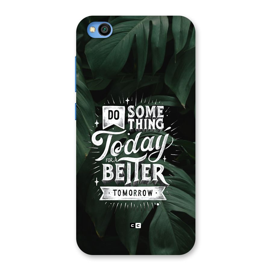 Do Something Back Case for Redmi Go
