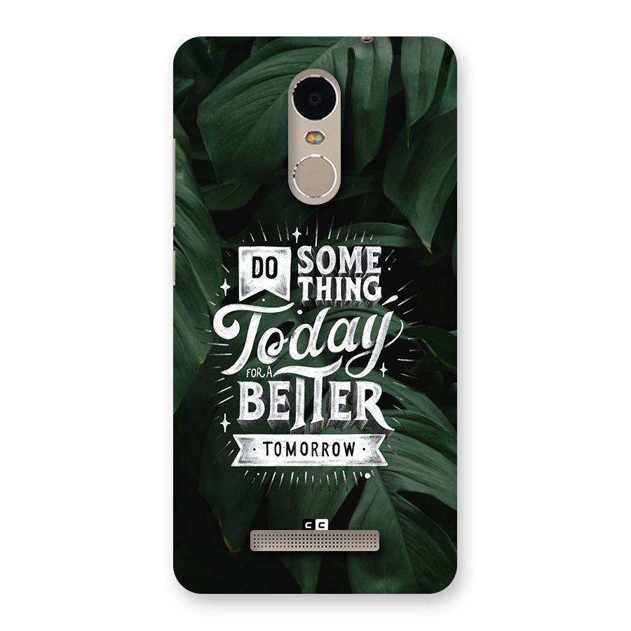 Do Something Back Case for Redmi Note 3
