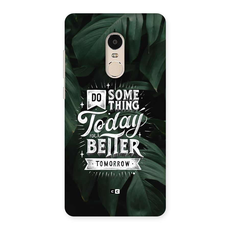 Do Something Back Case for Redmi Note 4
