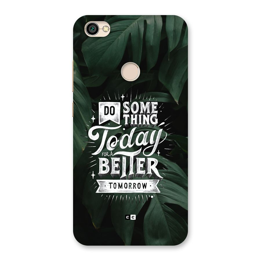 Do Something Back Case for Redmi Y1 2017