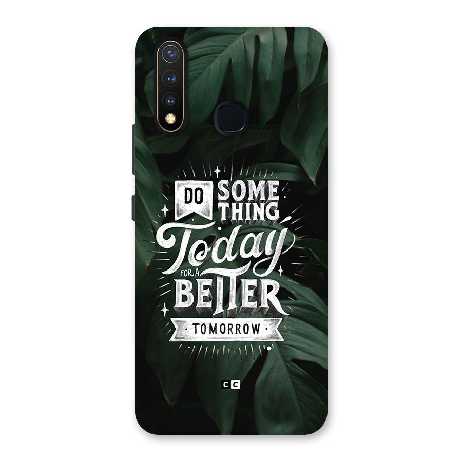 Do Something Back Case for Vivo U20
