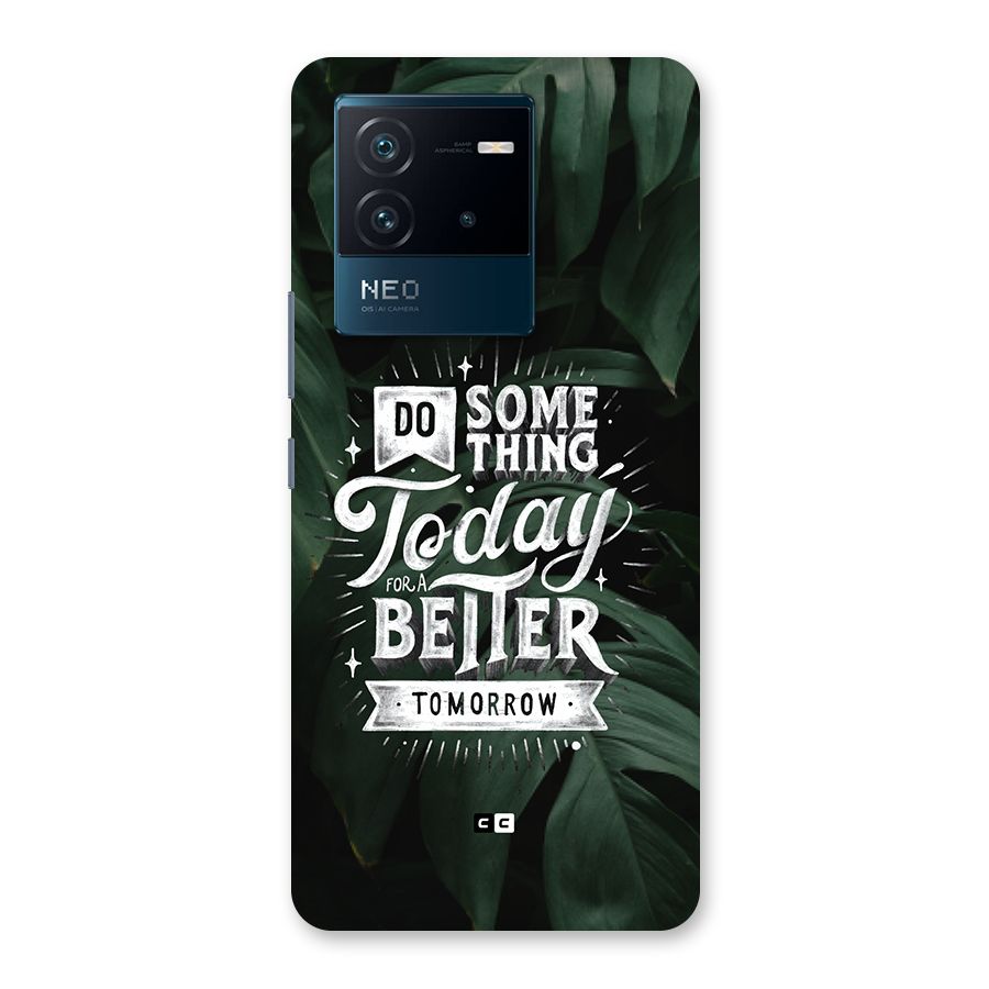 Do Something Back Case for Vivo iQOO Neo 6 5G