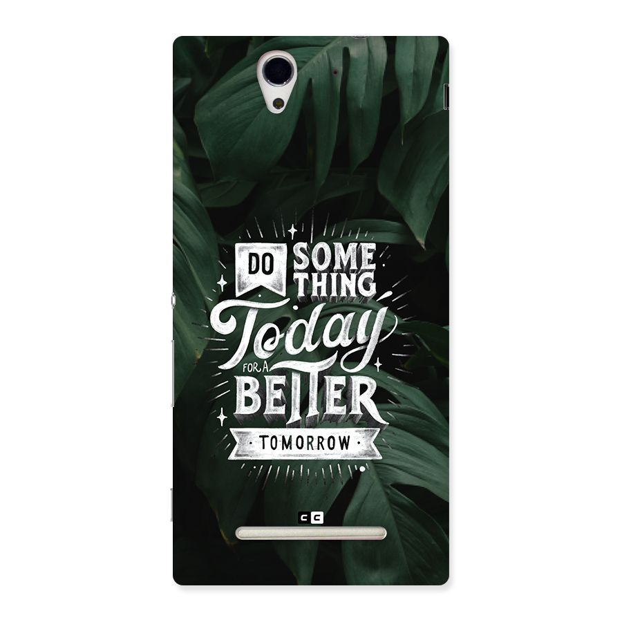 Do Something Back Case for Xperia C3