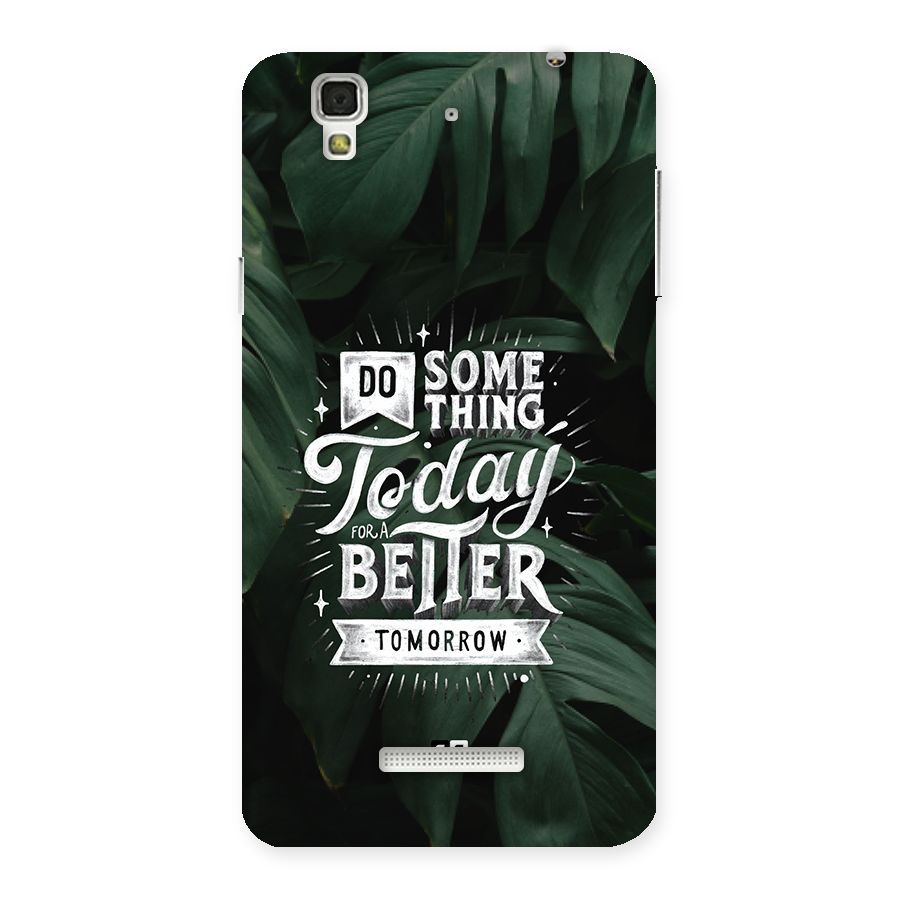 Do Something Back Case for Yureka