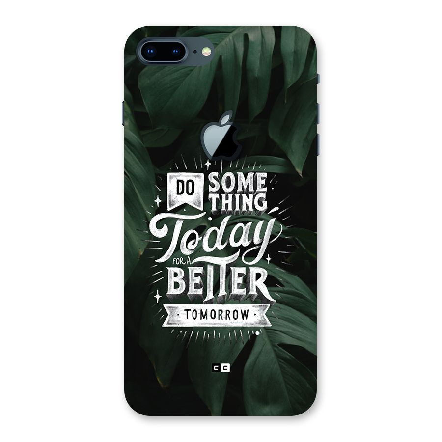 Do Something Back Case for iPhone 7 Plus Apple Cut
