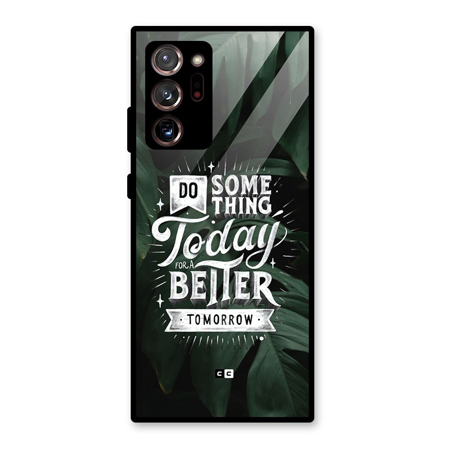 Do Something Glass Back Case for Galaxy Note 20 Ultra 5G