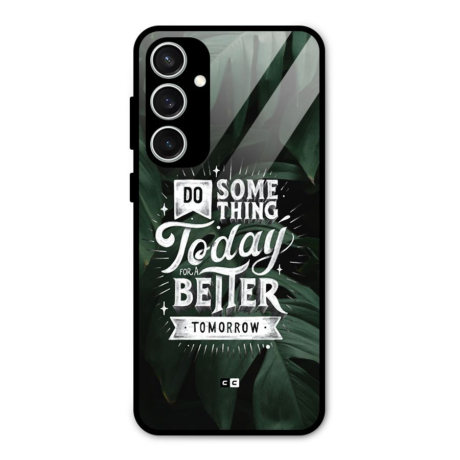 Do Something Glass Back Case for Galaxy S23 FE
