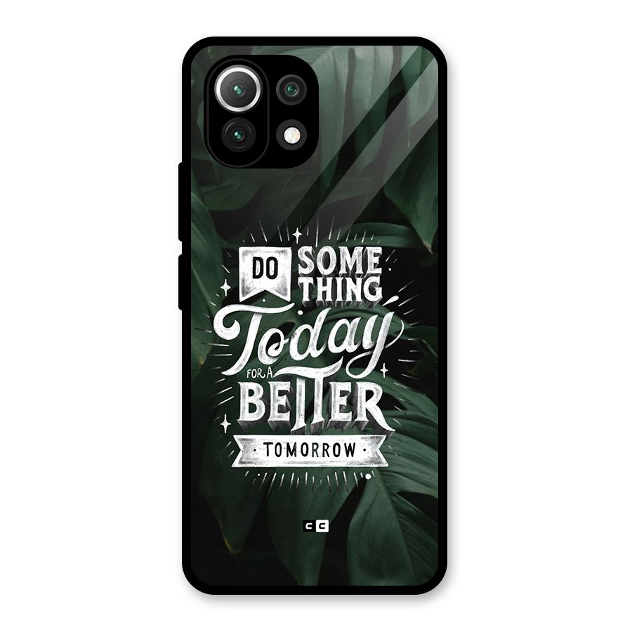 Do Something Glass Back Case for Mi 11 Lite NE 5G