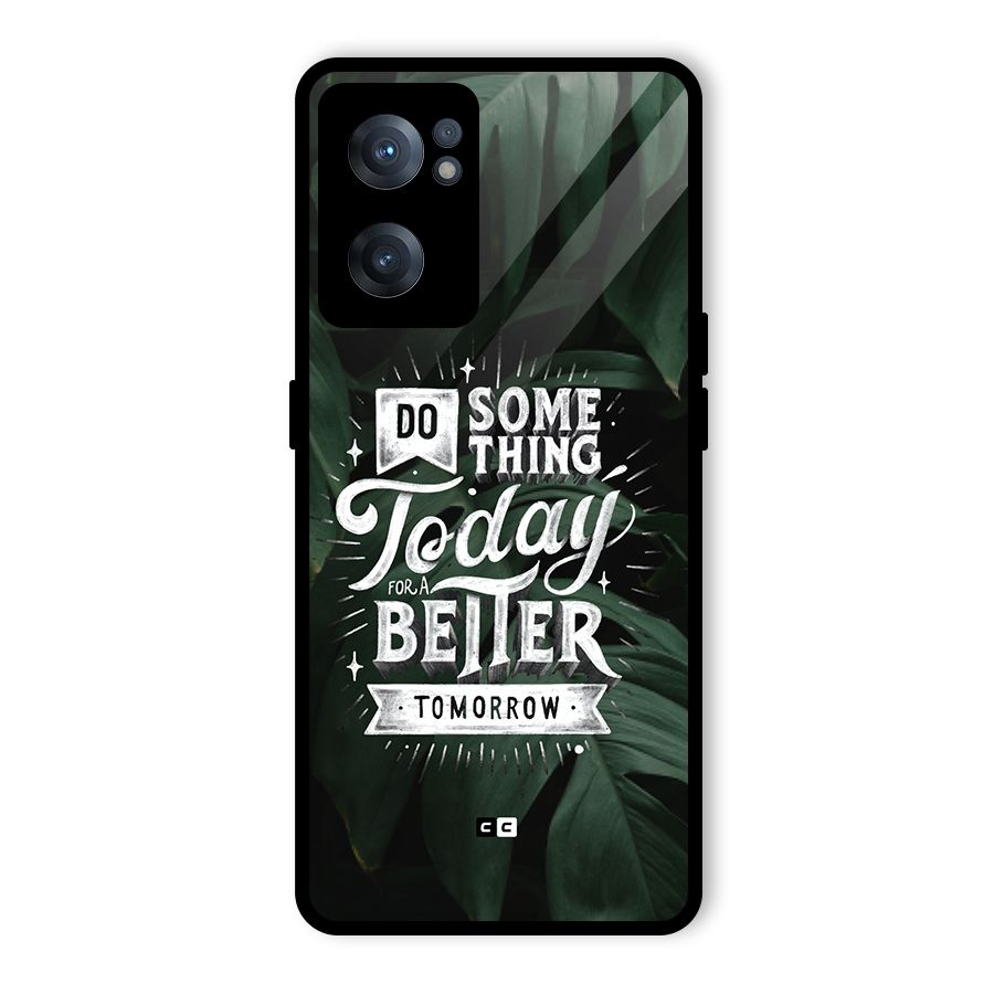Do Something Glass Back Case for OnePlus Nord CE 2 5G