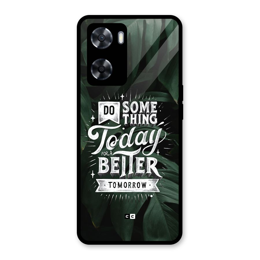 Do Something Glass Back Case for OnePlus Nord N20 SE