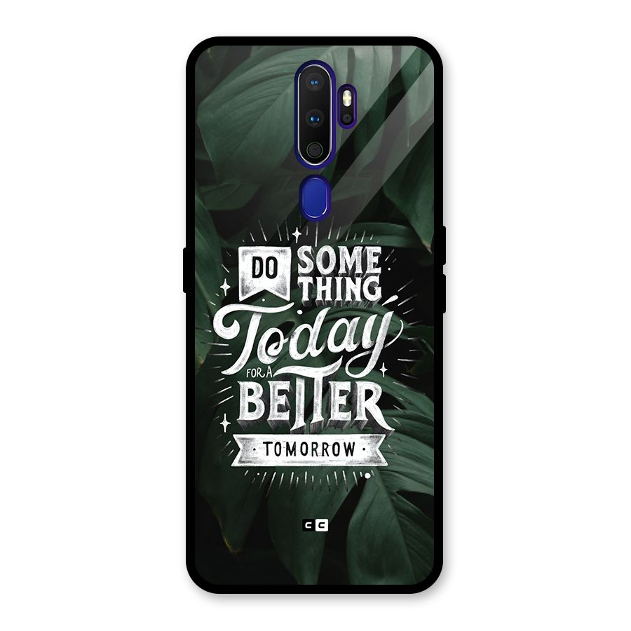 Do Something Glass Back Case for Oppo A9 (2020)