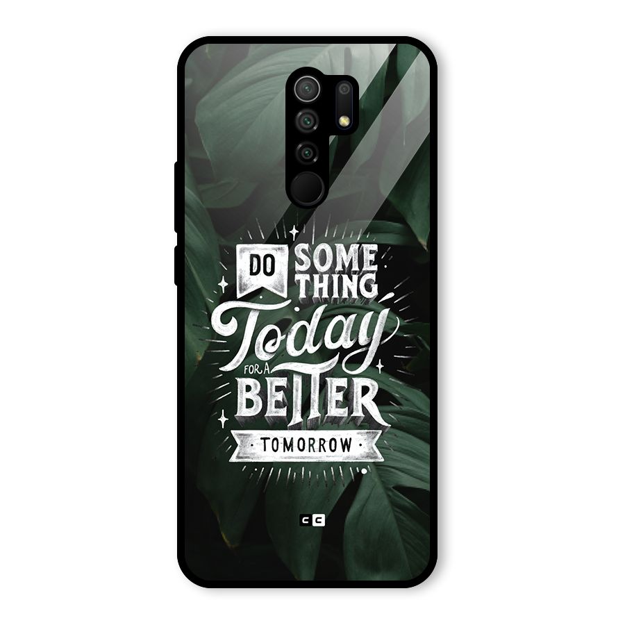 Do Something Glass Back Case for Poco M2