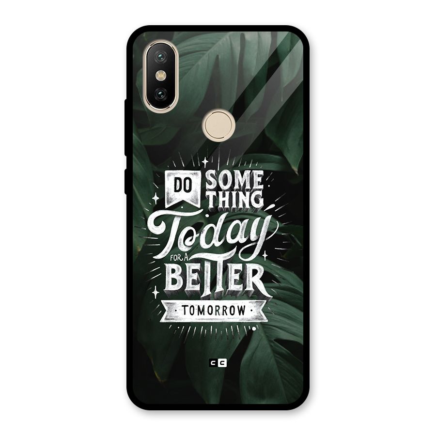 Do Something Glass Back Case for Redmi A2