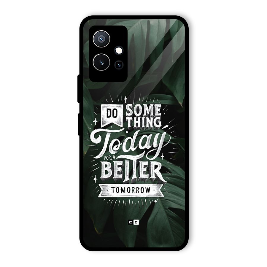 Do Something Glass Back Case for Vivo T1 5G