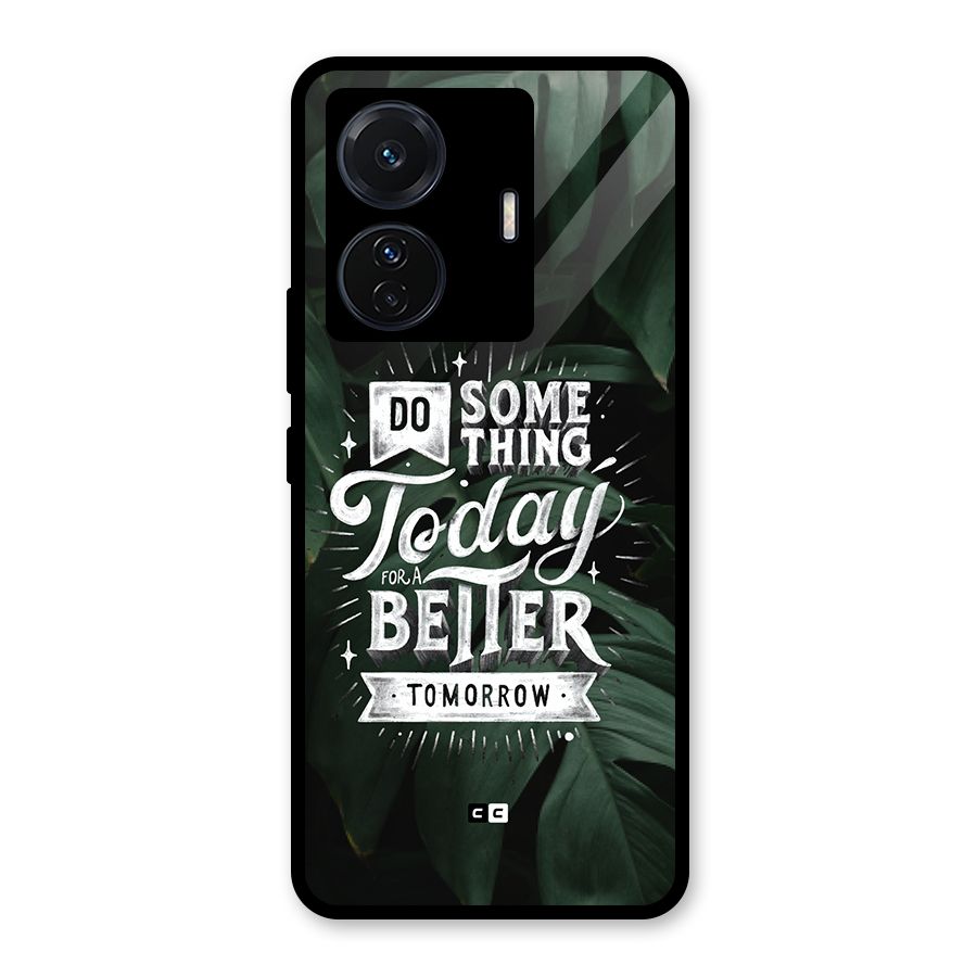 Do Something Glass Back Case for Vivo T1 Pro