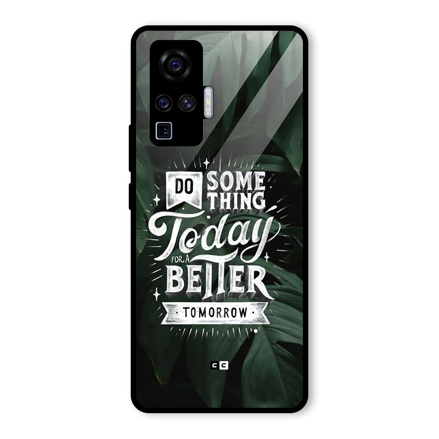 Do Something Glass Back Case for Vivo X50 Pro