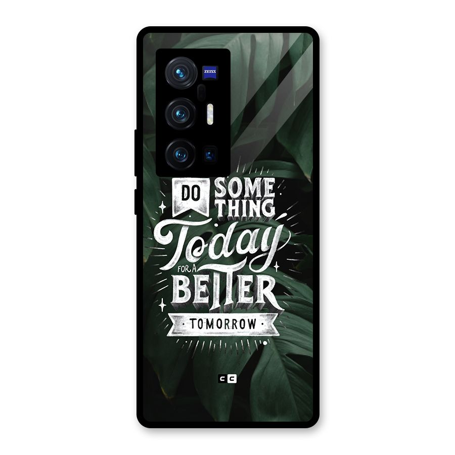 Do Something Glass Back Case for Vivo X70 Pro Plus