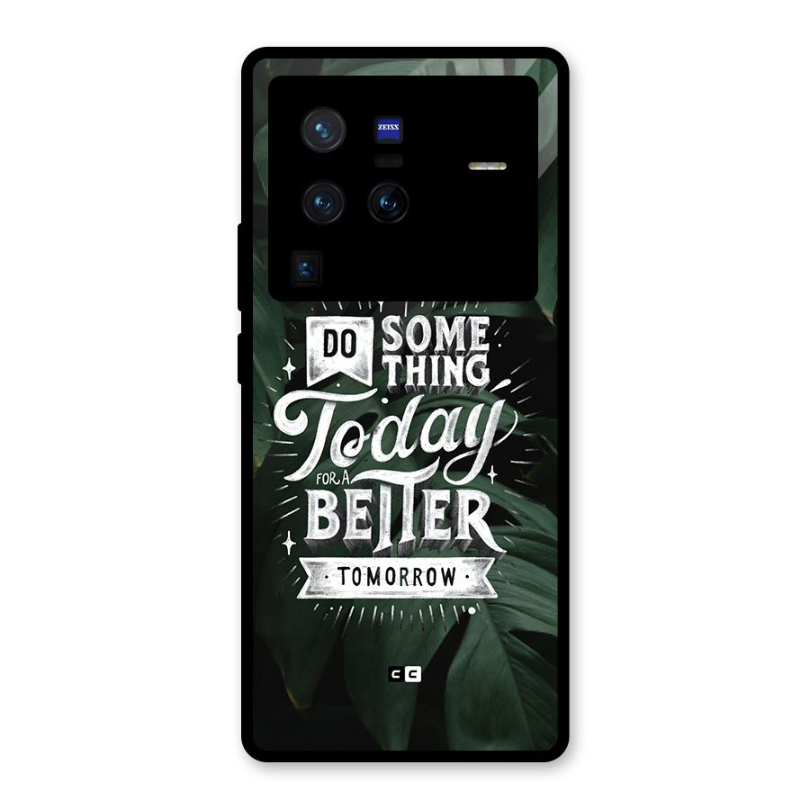 Do Something Glass Back Case for Vivo X80 Pro
