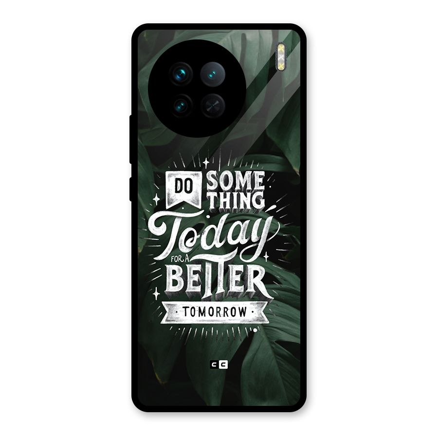 Do Something Glass Back Case for Vivo X90