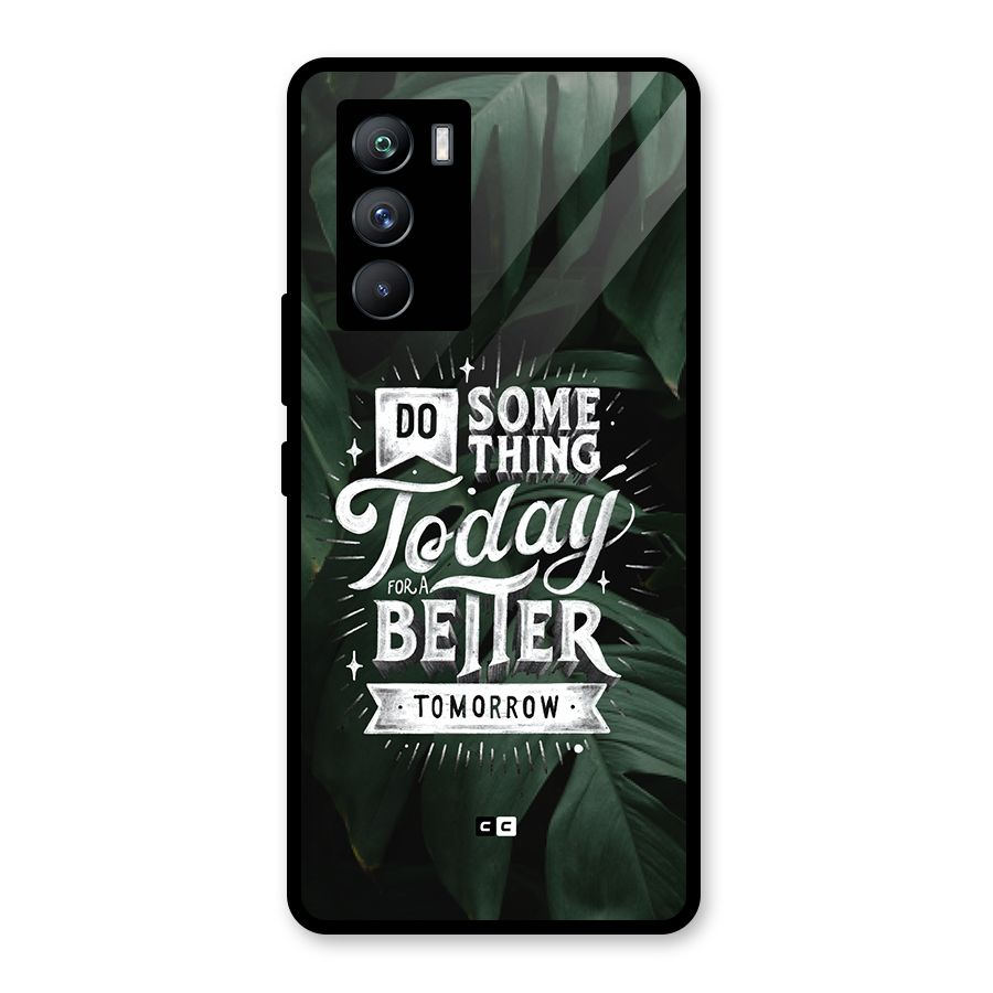 Do Something Glass Back Case for Vivo iQOO 9 SE