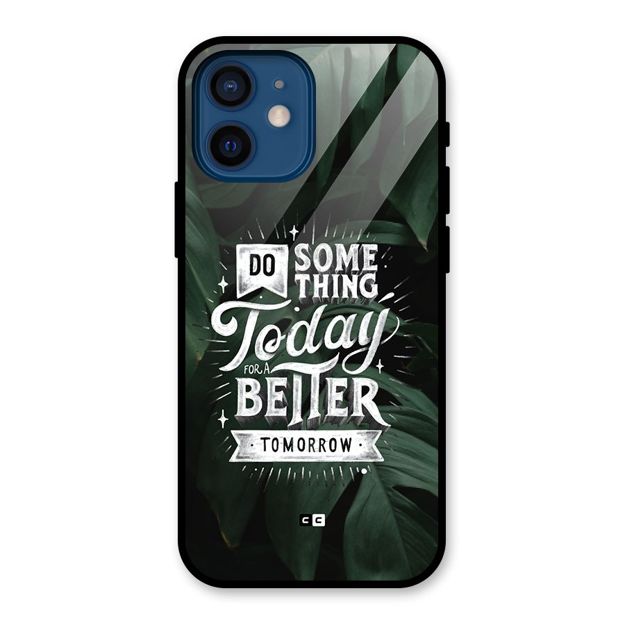 Do Something Glass Back Case for iPhone 12 Mini