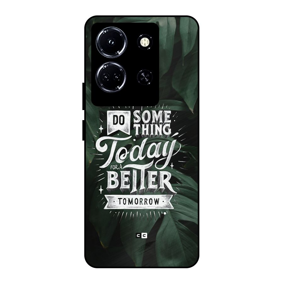 Do Something Metal Back Case for Infinix Note 30 5G