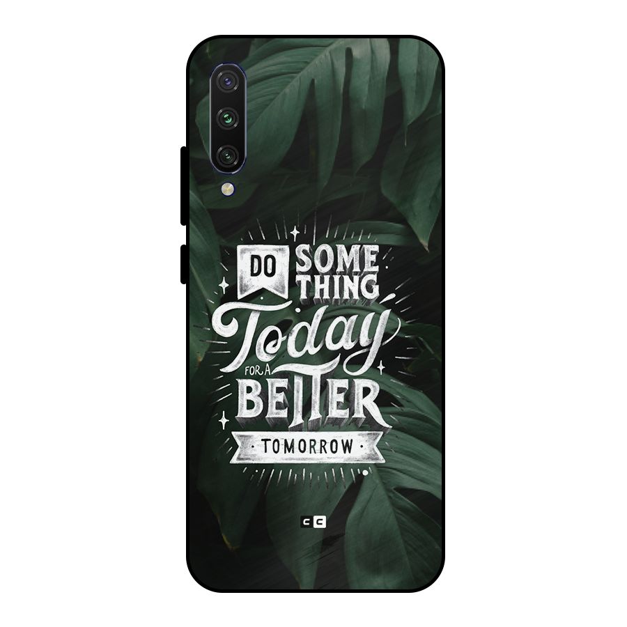 Do Something Metal Back Case for Mi A3
