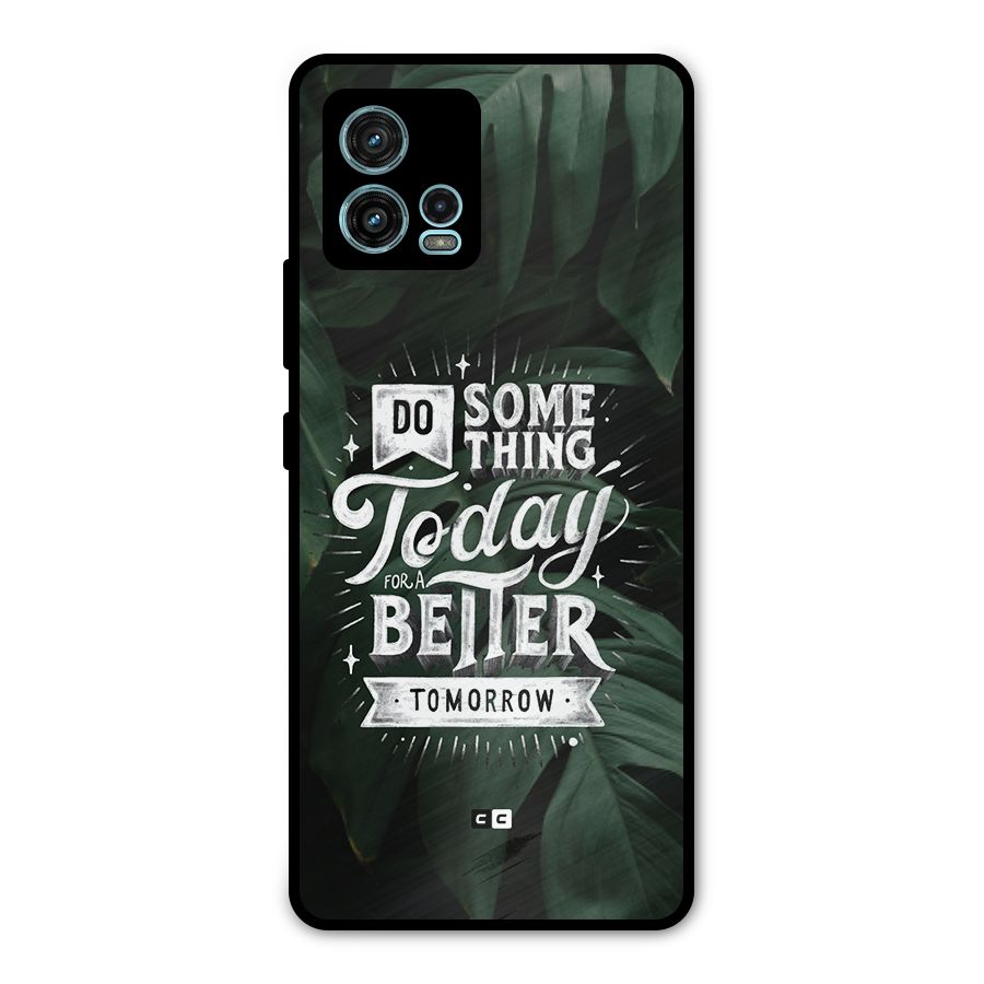 Do Something Metal Back Case for Moto G72