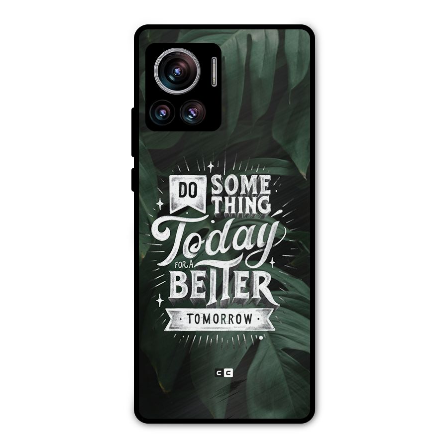 Do Something Metal Back Case for Motorola Edge 30 Ultra