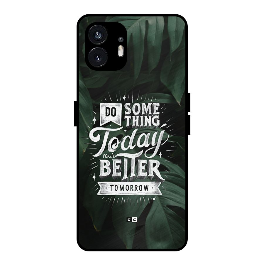 Do Something Metal Back Case for Nothing Phone 2