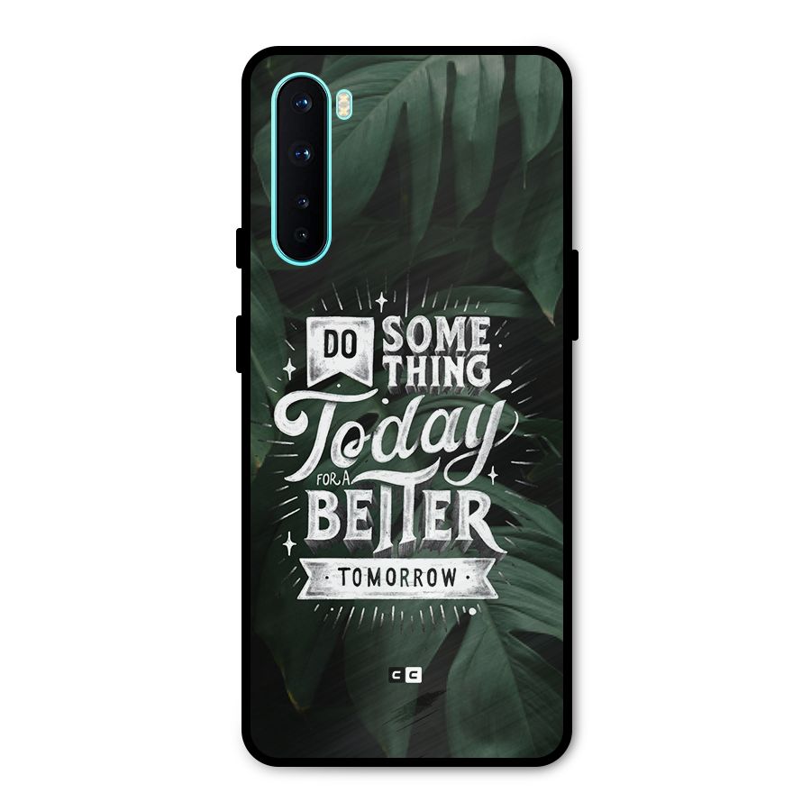 Do Something Metal Back Case for OnePlus Nord