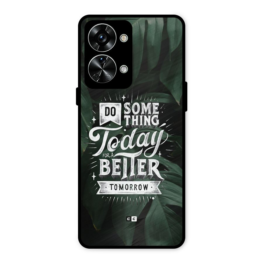 Do Something Metal Back Case for OnePlus Nord 2T