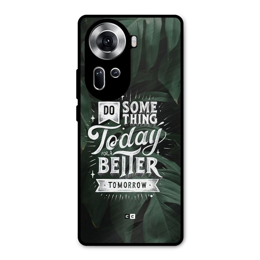 Do Something Metal Back Case for Oppo Reno11 5G