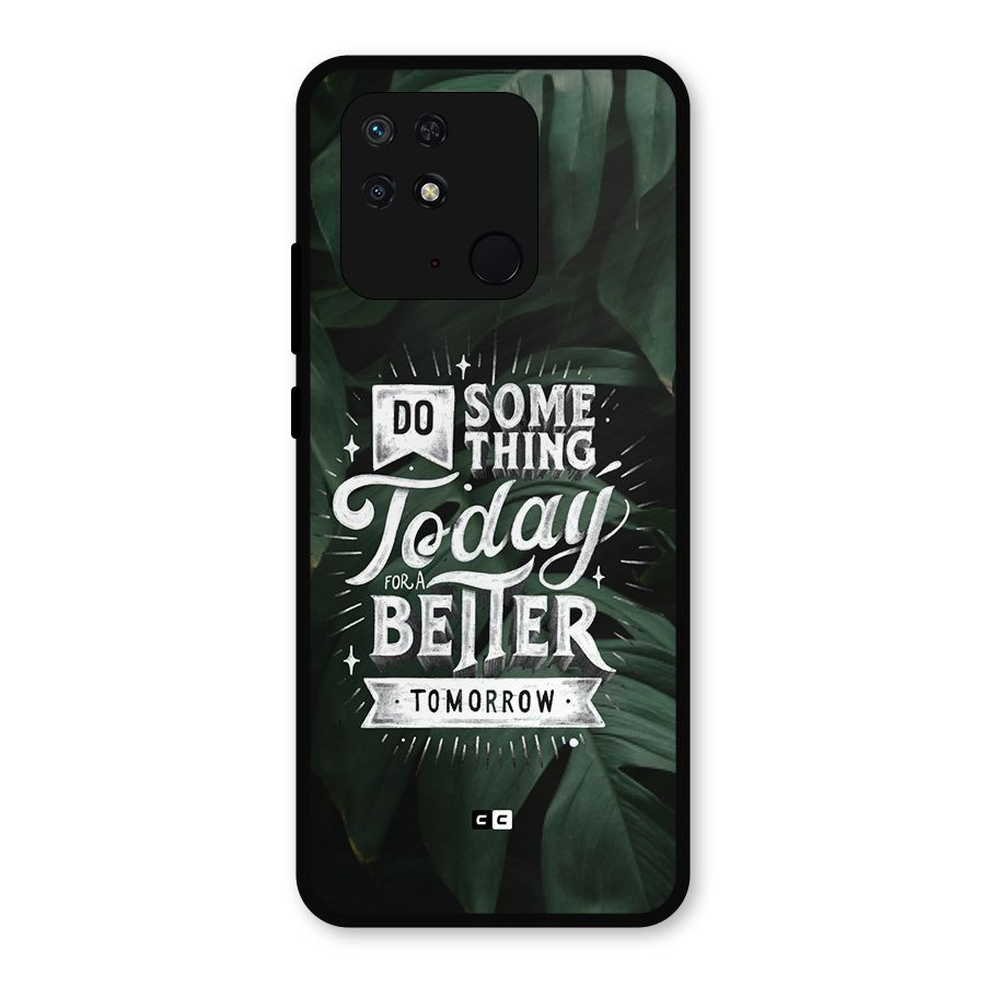 Do Something Metal Back Case for Redmi 10 Power