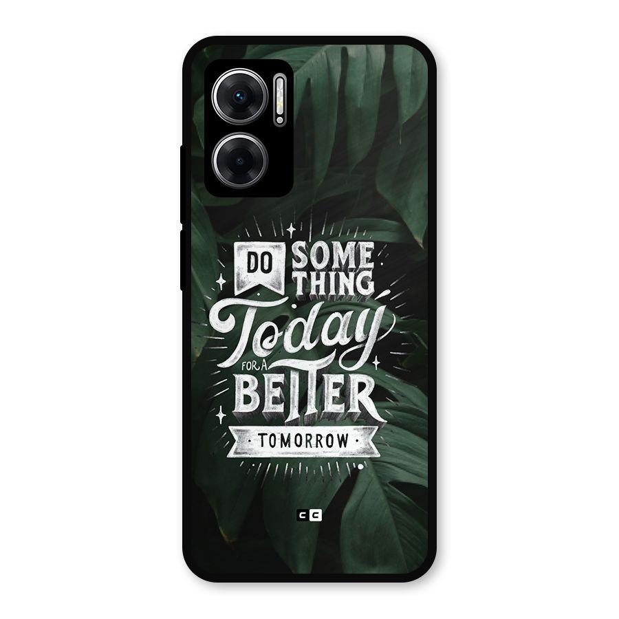 Do Something Metal Back Case for Redmi 11 Prime 5G