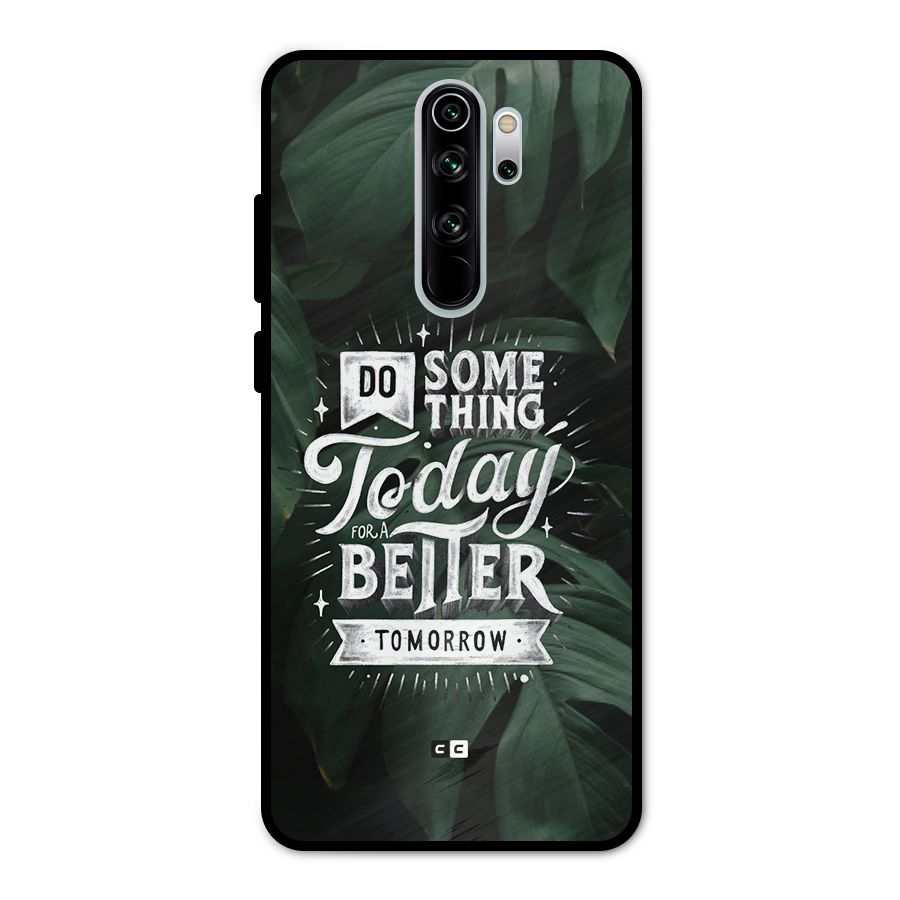 Do Something Metal Back Case for Redmi Note 8 Pro