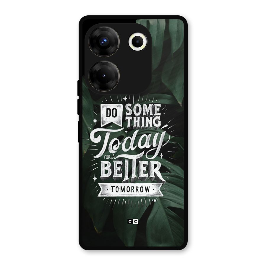 Do Something Metal Back Case for Tecno Camon 20 Pro