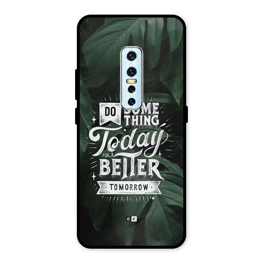 Do Something Metal Back Case for Vivo V17 Pro