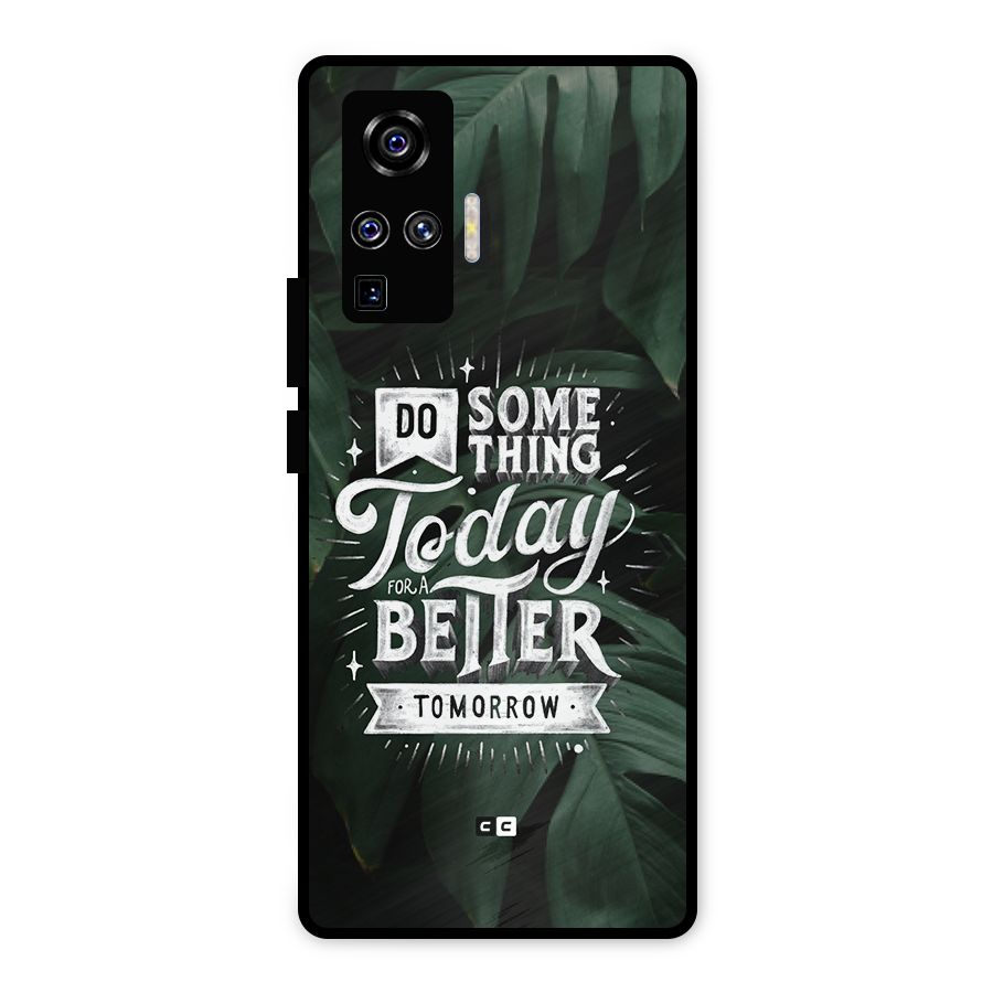 Do Something Metal Back Case for Vivo X50 Pro