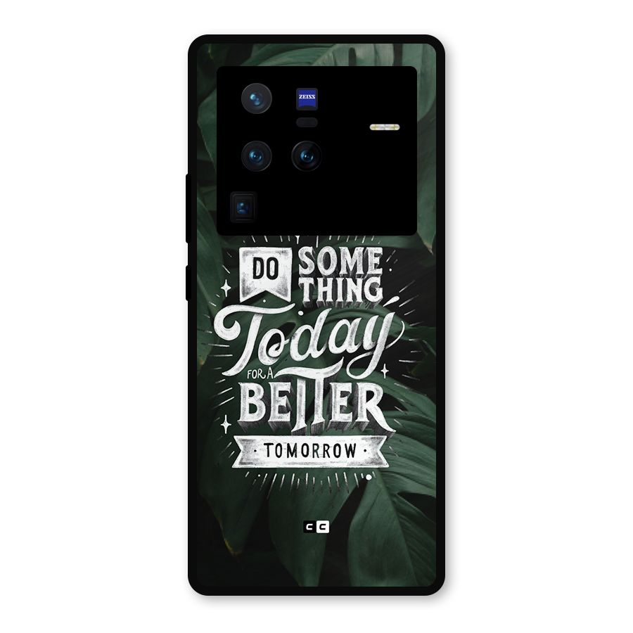 Do Something Metal Back Case for Vivo X80 Pro