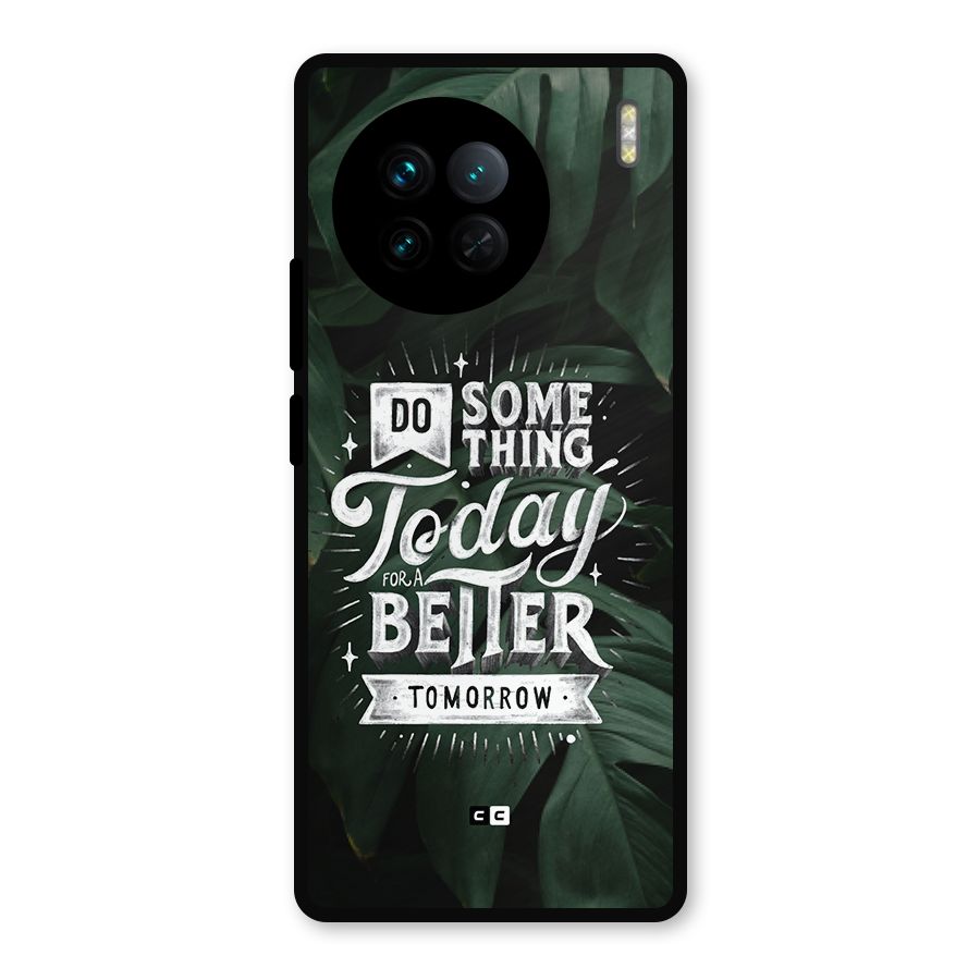 Do Something Metal Back Case for Vivo X90