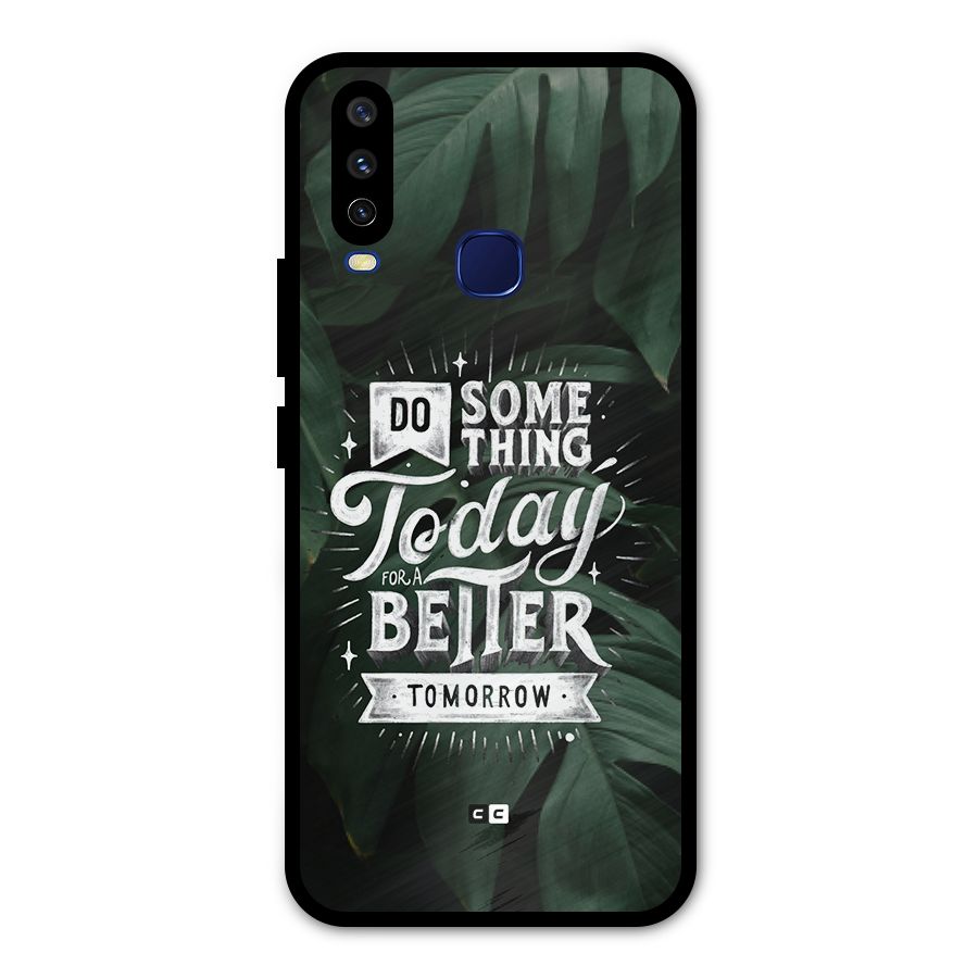 Do Something Metal Back Case for Vivo Y12