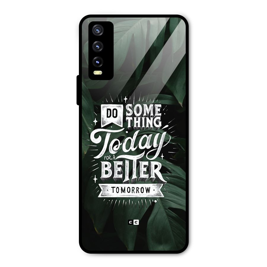 Do Something Metal Back Case for Vivo Y20