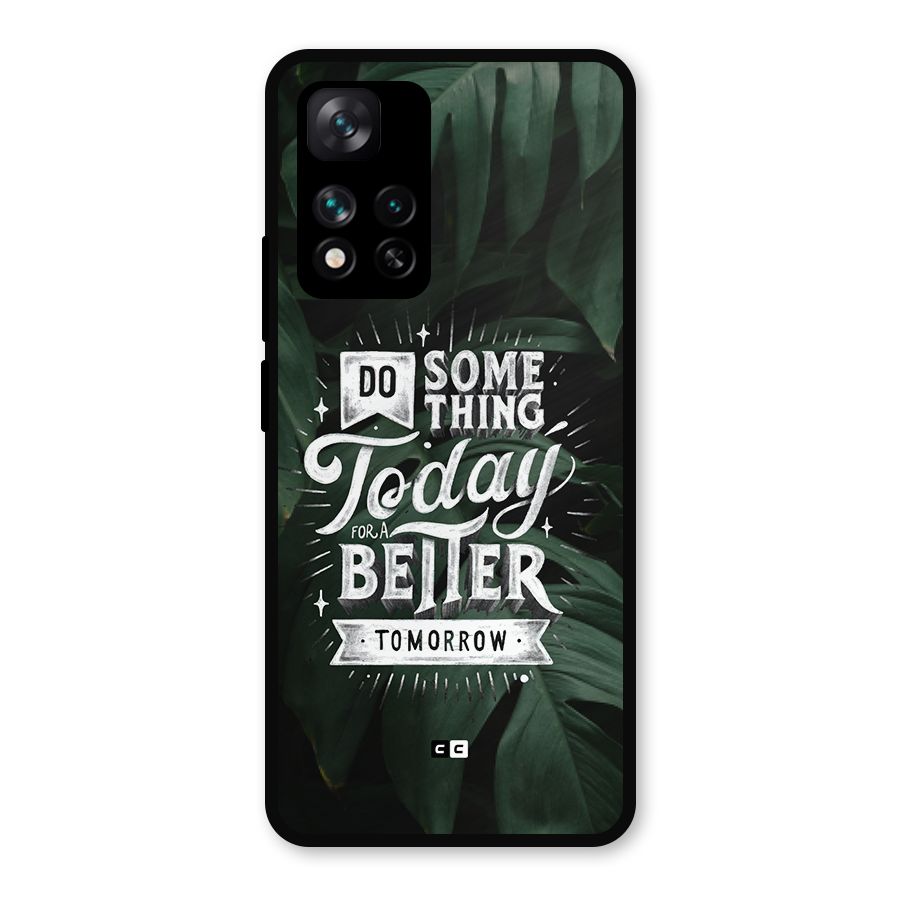 Do Something Metal Back Case for Xiaomi 11i 5G