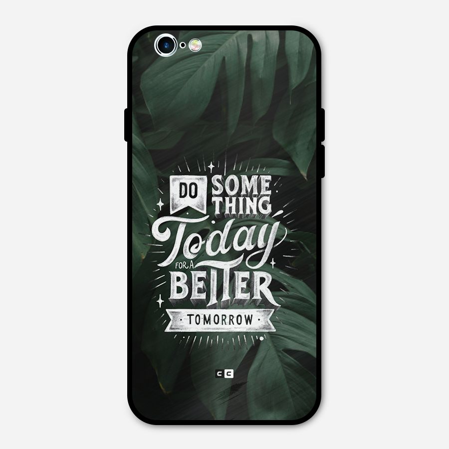 Do Something Metal Back Case for iPhone 6 6s
