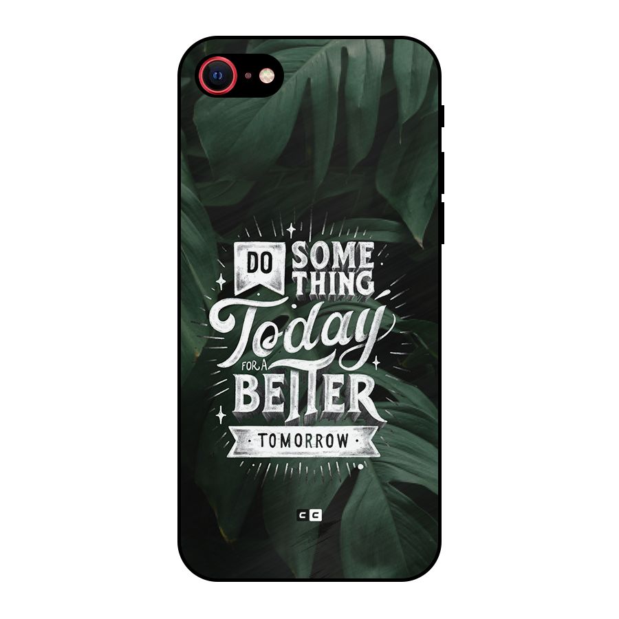 Do Something Metal Back Case for iPhone SE 2020