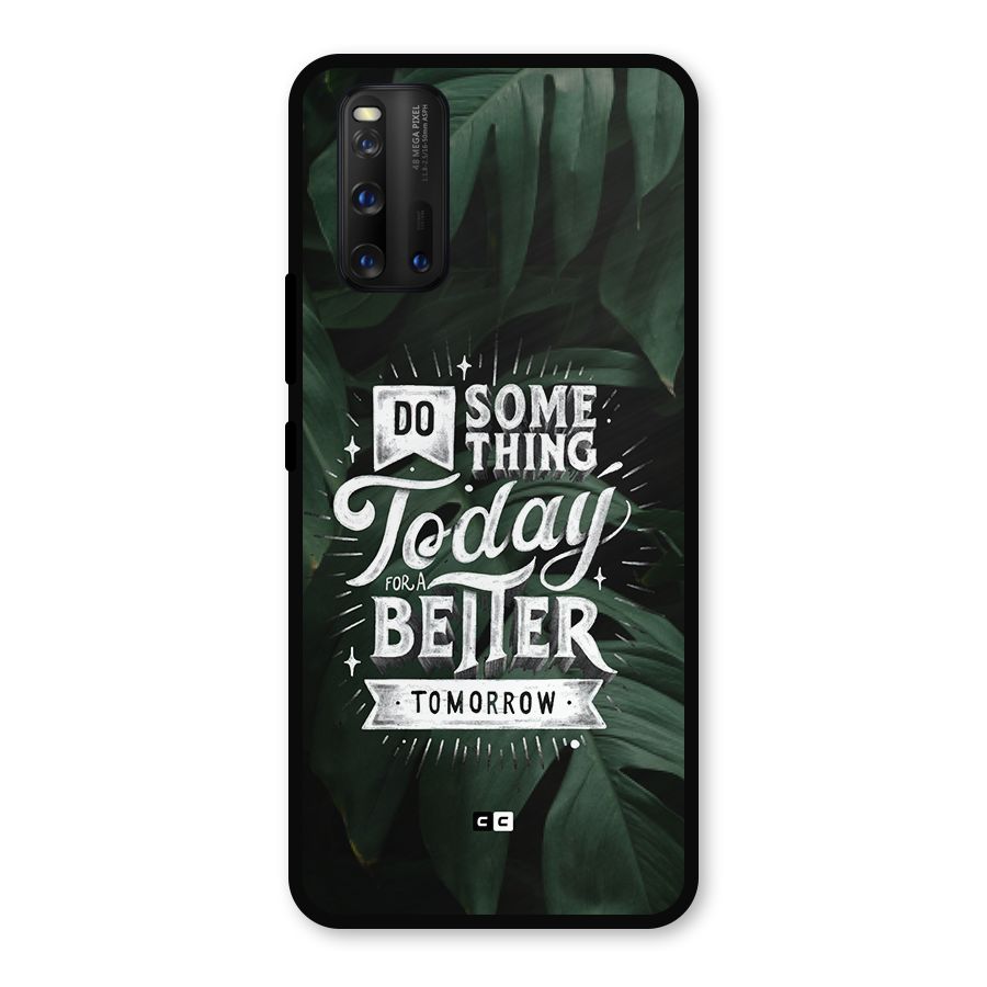 Do Something Metal Back Case for iQOO 3